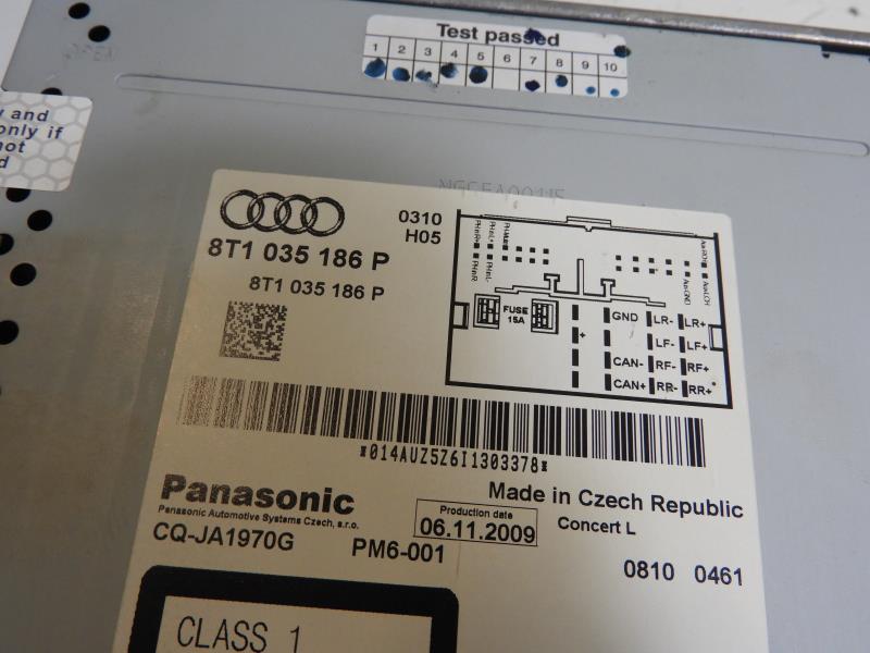 Image Autoradio d'origine - AUDI A4 3