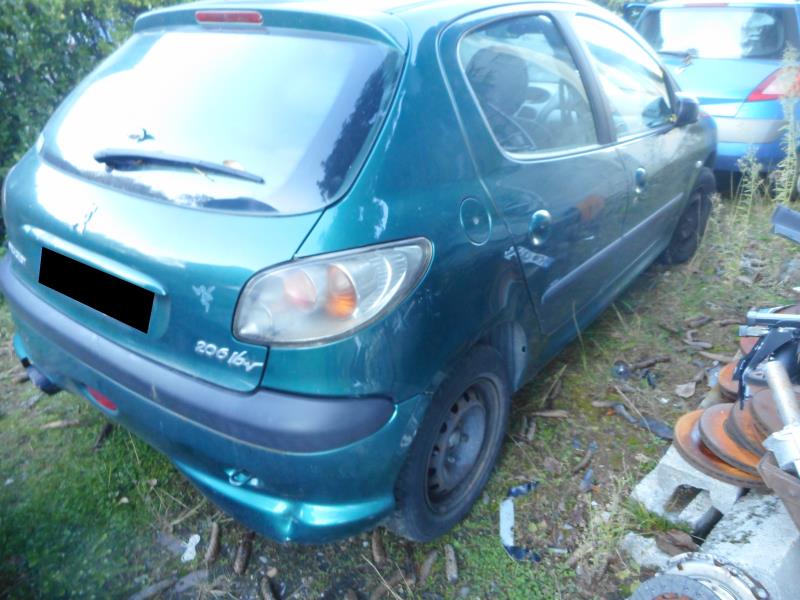 Image Optique avant principal gauche (feux)(phare) - PEUGEOT 206