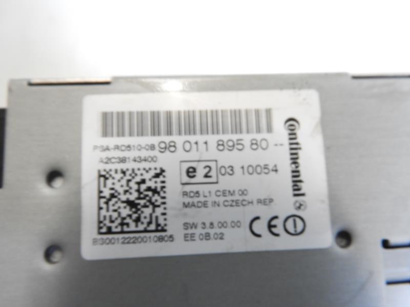 Image Autoradio d'origine - CITROEN C4 2