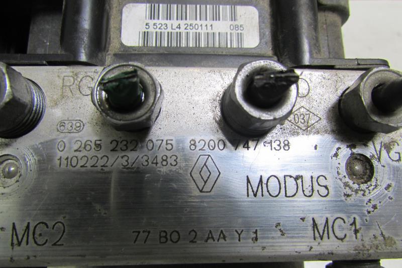 Blocco ABS (antibloccaggio freni) RENAULT GRAND MODUS PHASE 2 Diésel - 1