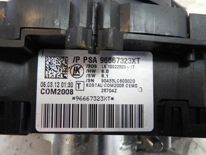 Image Com (Bloc Contacteur Tournant+Commodo Essuie Glace+Commodo Phare) - CITROEN C3 2