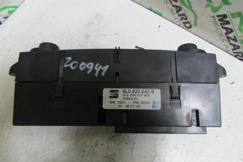 Commande chauffage SEAT IBIZA 3 PHASE 1 Diesel - 1