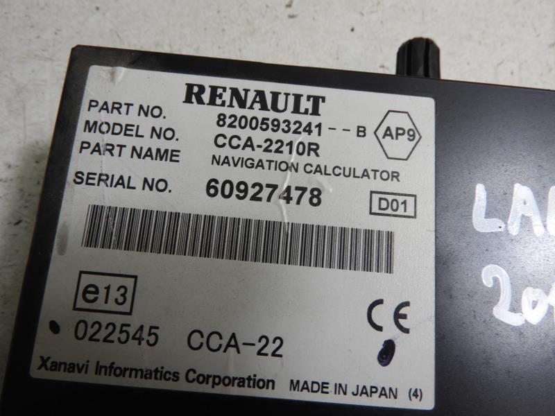 Autoradio originale RENAULT LAGUNA 2 PHASE 2 BREAK Diésel - 1