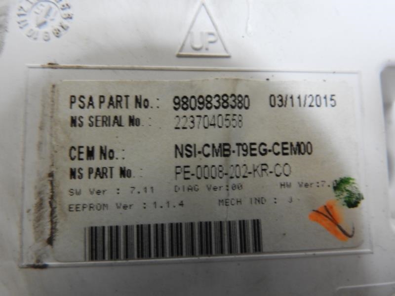 Compteur PEUGEOT 308 2 PHASE 1 Diesel - 1