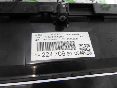 Image Compteur - PEUGEOT EXPERT 3