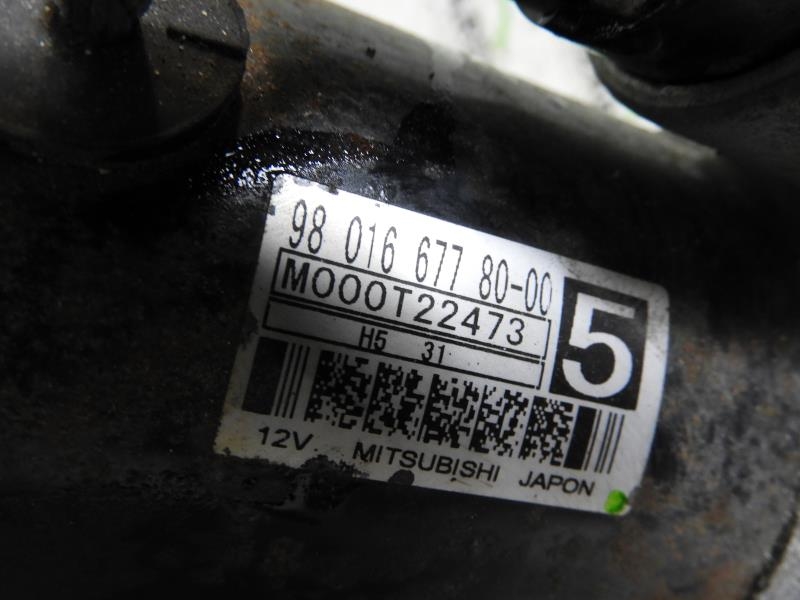Motorino avviamento PEUGEOT 308 2 PHASE 1 Diésel - 1