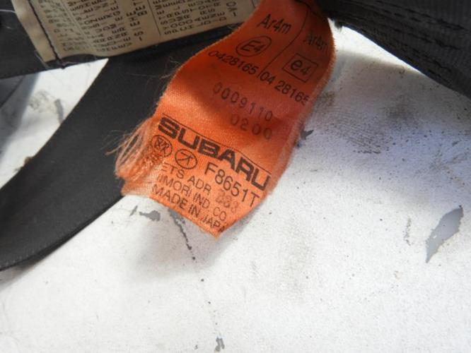 Image Ceinture arriere gauche - SUBARU IMPREZA 1
