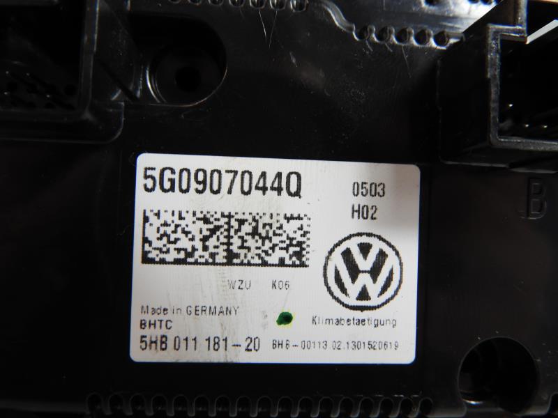 Commande chauffage VOLKSWAGEN GOLF 7 PHASE 1 Diesel - 1