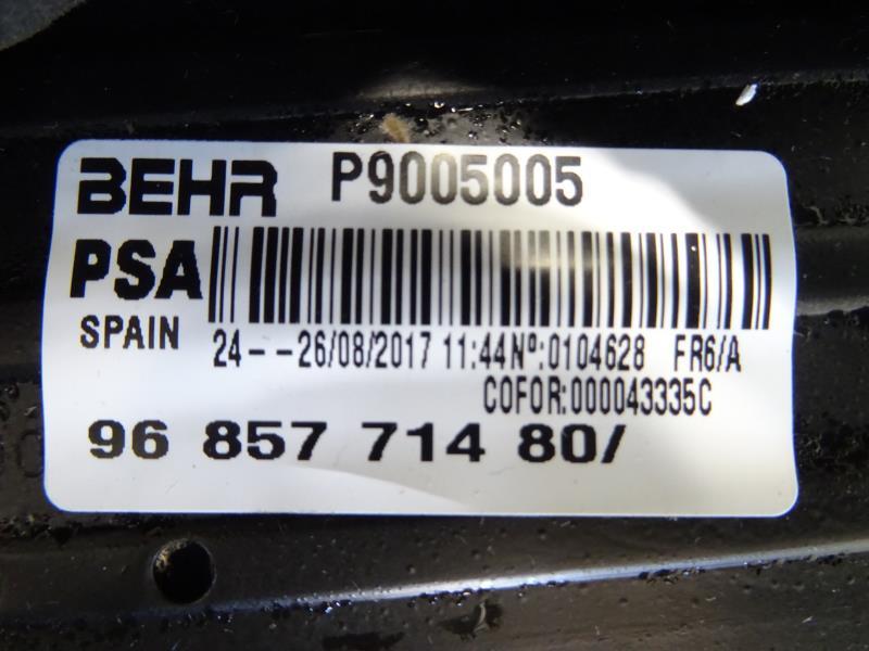 Echangeur air (Intercooler) PEUGEOT 307 PHASE 1 Diesel - 1