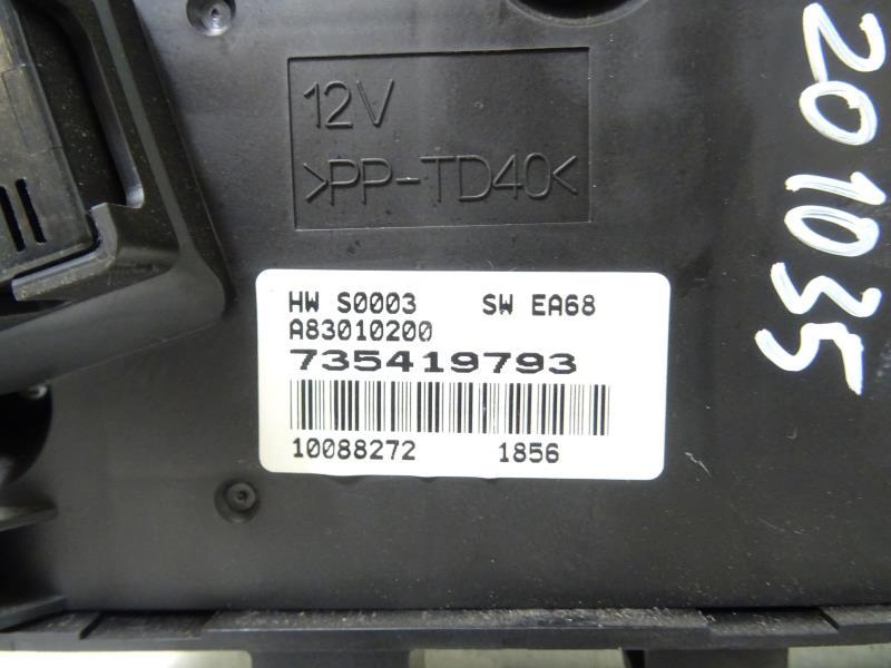 Commande chauffage FIAT GRANDE PUNTO Diesel - 1