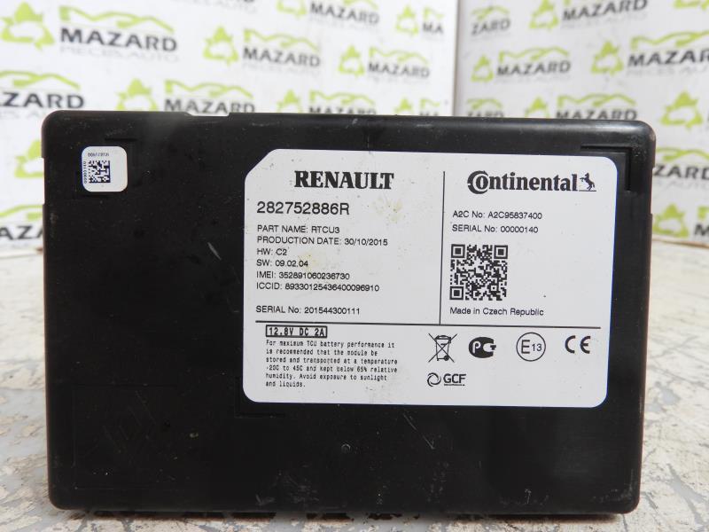 Calculateur RENAULT SCENIC 4 Essence - 1