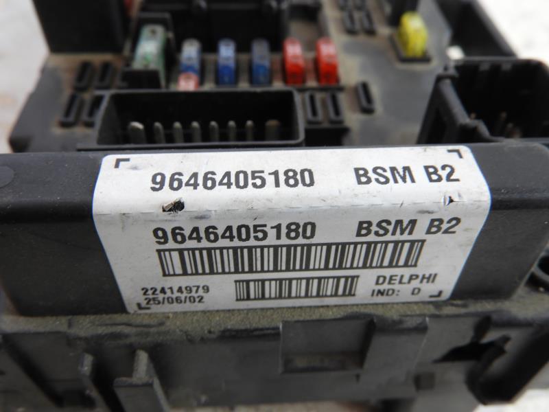 Boitier servitude moteur (BSM) PEUGEOT 307 PHASE 1 Diesel - 1