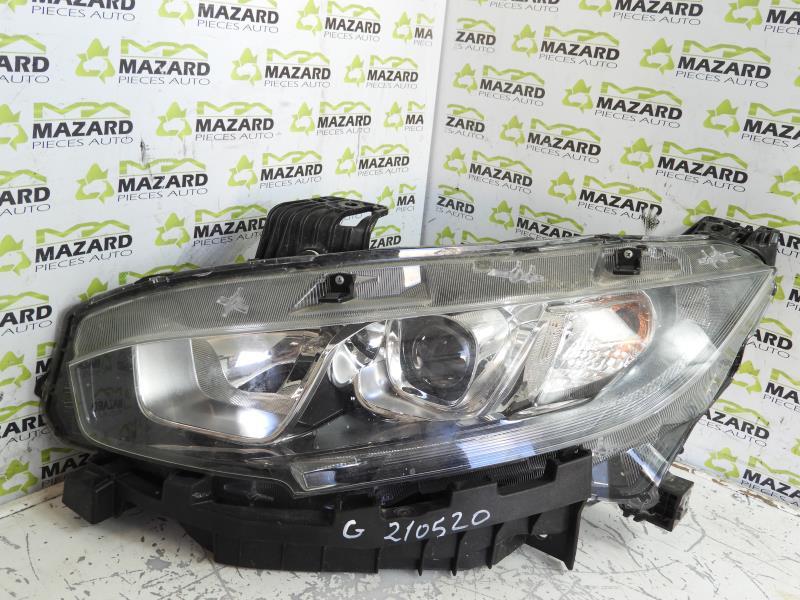 Gruppo ottico anteriore principale sinistro (luci)(faro) HONDA CIVIC 10 PHASE 1 Gasolina - 1