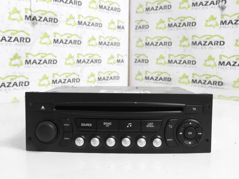 Autoradio originale PEUGEOT 207 PHASE 1 CABRIOLET Diésel - 1