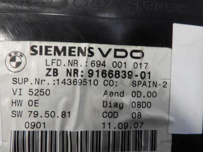 Image Compteur - BMW SERIE 3 E92