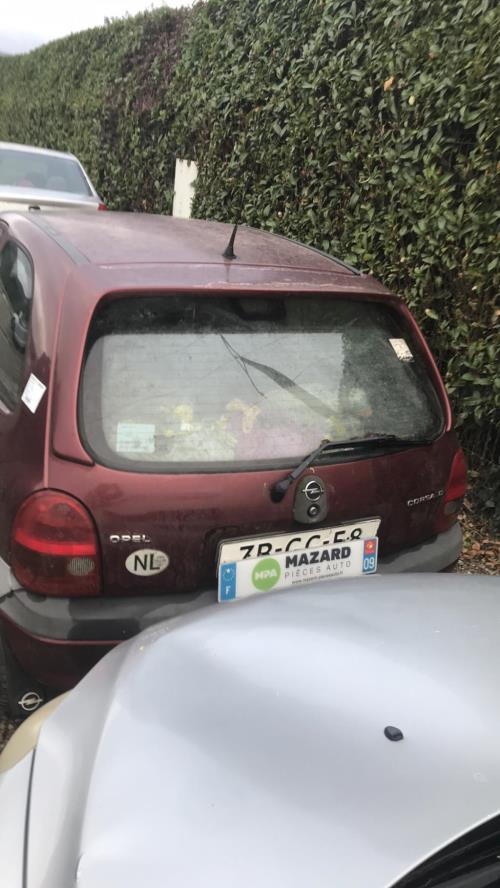 Image Pare choc arriere - OPEL CORSA B