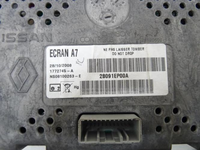 Image Ecran GPS - NISSAN QASHQAI 1