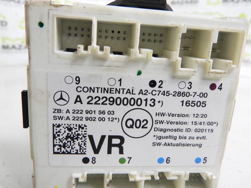 Centralina chiusura centralizzata MERCEDES CLASSE C 205 PHASE 1 Gasolina - 1