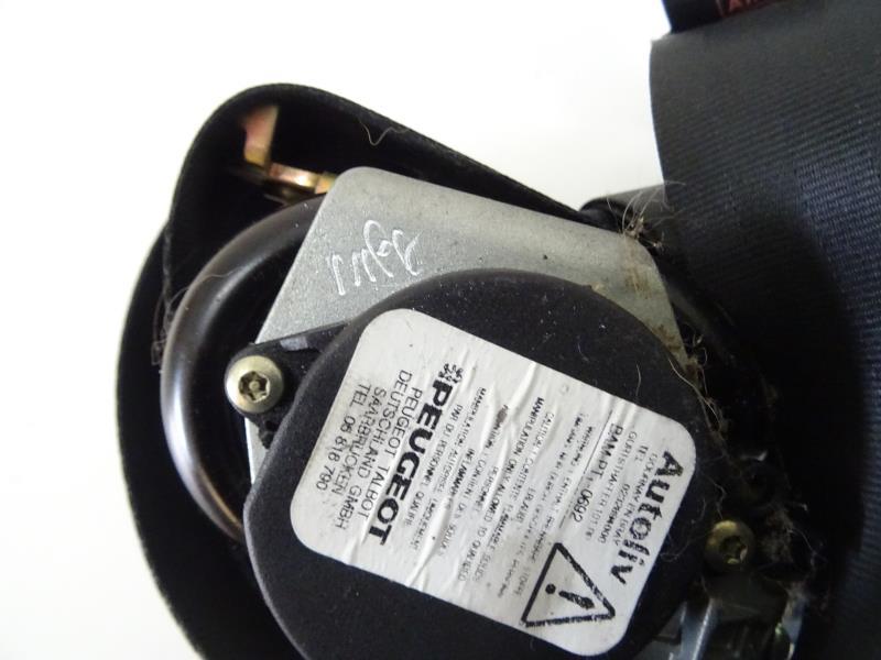 Cintura di sicurezza anteriore destra PEUGEOT 206 PHASE 1 BREAK Diésel - 1