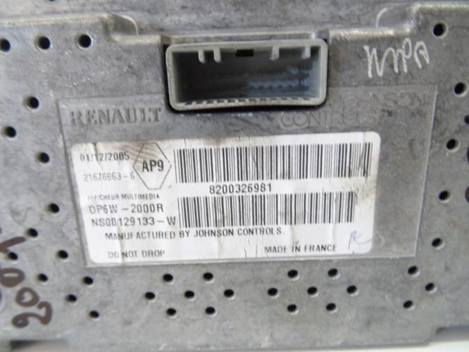 Image Ecran GPS - RENAULT LAGUNA 2