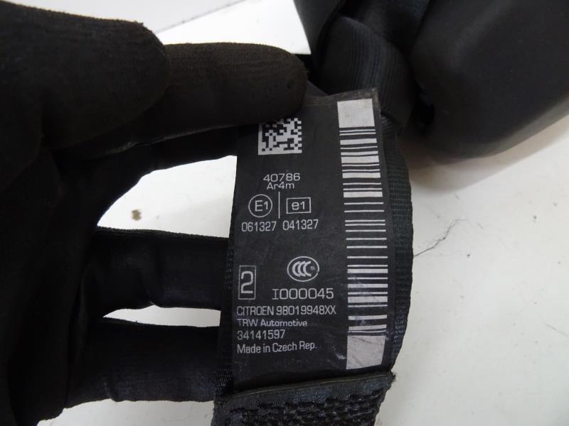 Cintura di sicurezza posteriore sinistra CITROEN C3 2 PHASE 2 Gasolina - 1