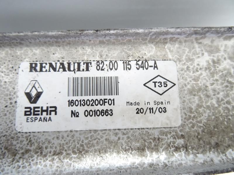 Echangeur air (Intercooler) RENAULT SCENIC 2 PHASE 1 Diesel - 1