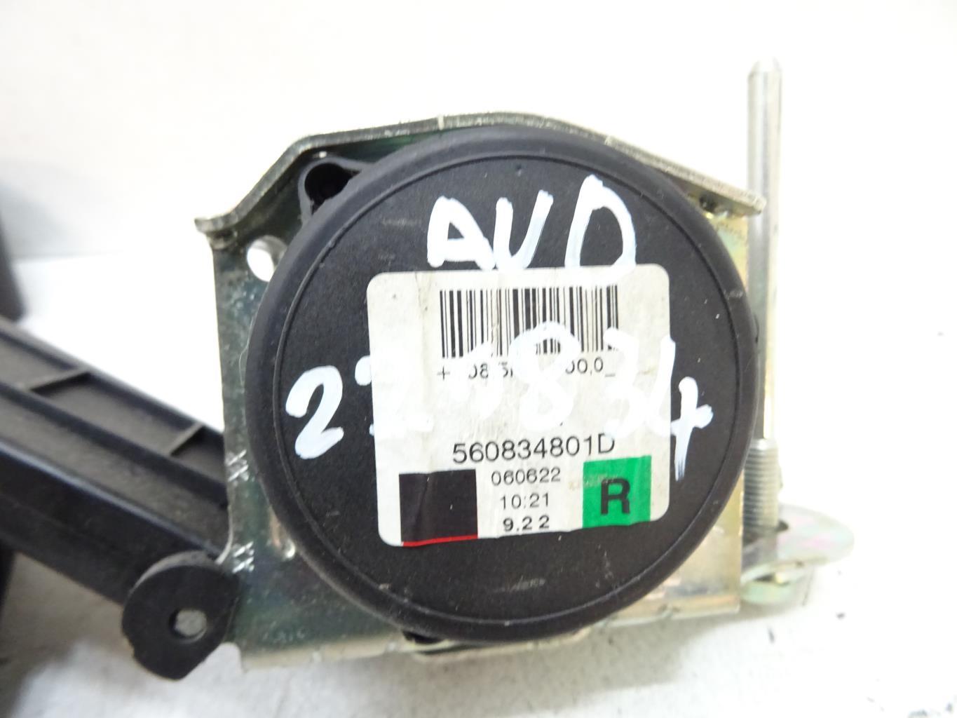 Cintura di sicurezza anteriore destra OPEL ZAFIRA B PHASE 1 Gasolina - 1