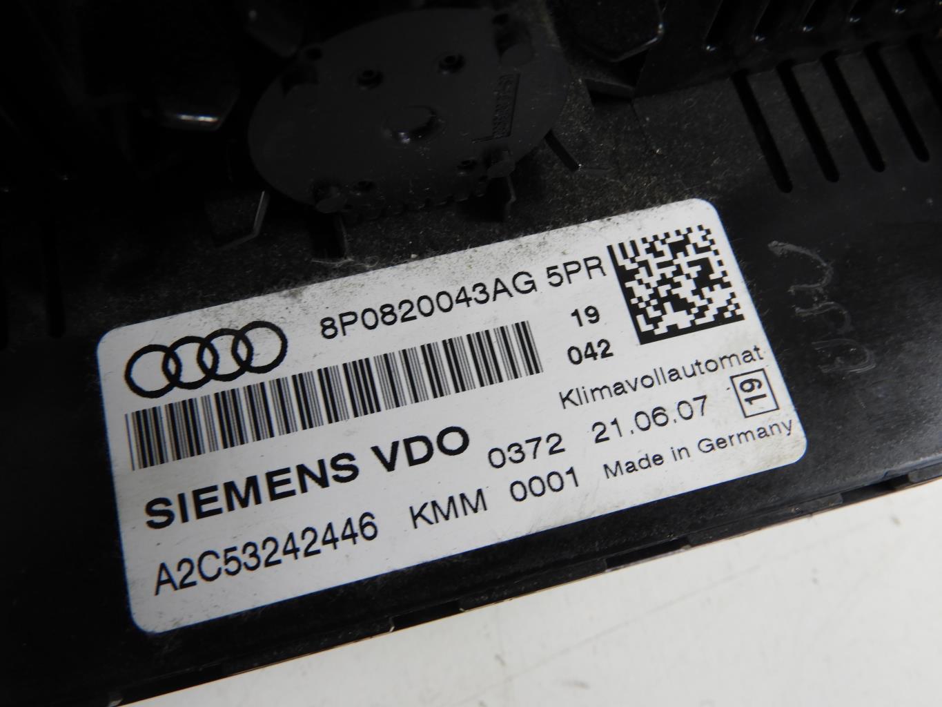 Commande chauffage AUDI A3 2 S3 PHASE 2 Essence - 1