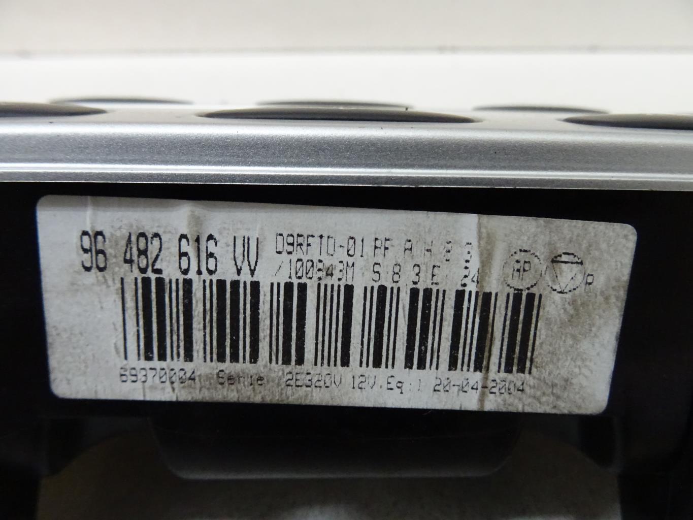 Commande chauffage PEUGEOT 406 COUPE Diesel - 1