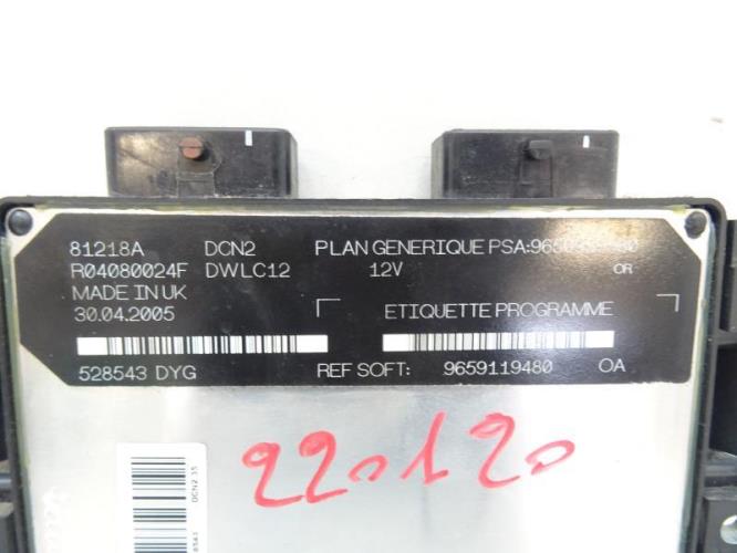 Image Calculateur moteur - CITROEN C15