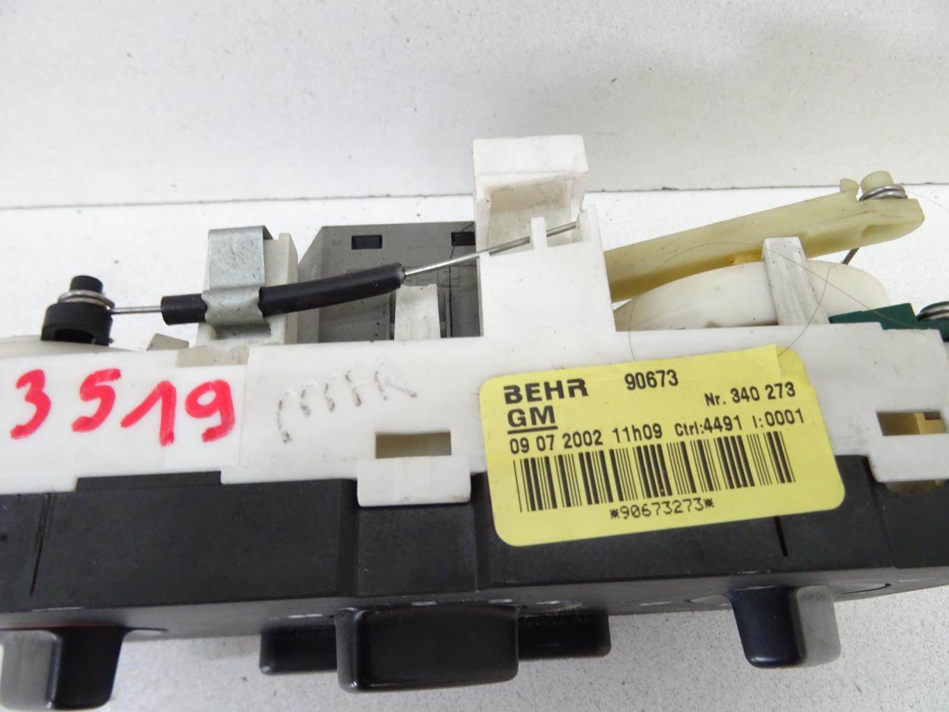 Commande chauffage OPEL ASTRA G BREAK Diesel - 1