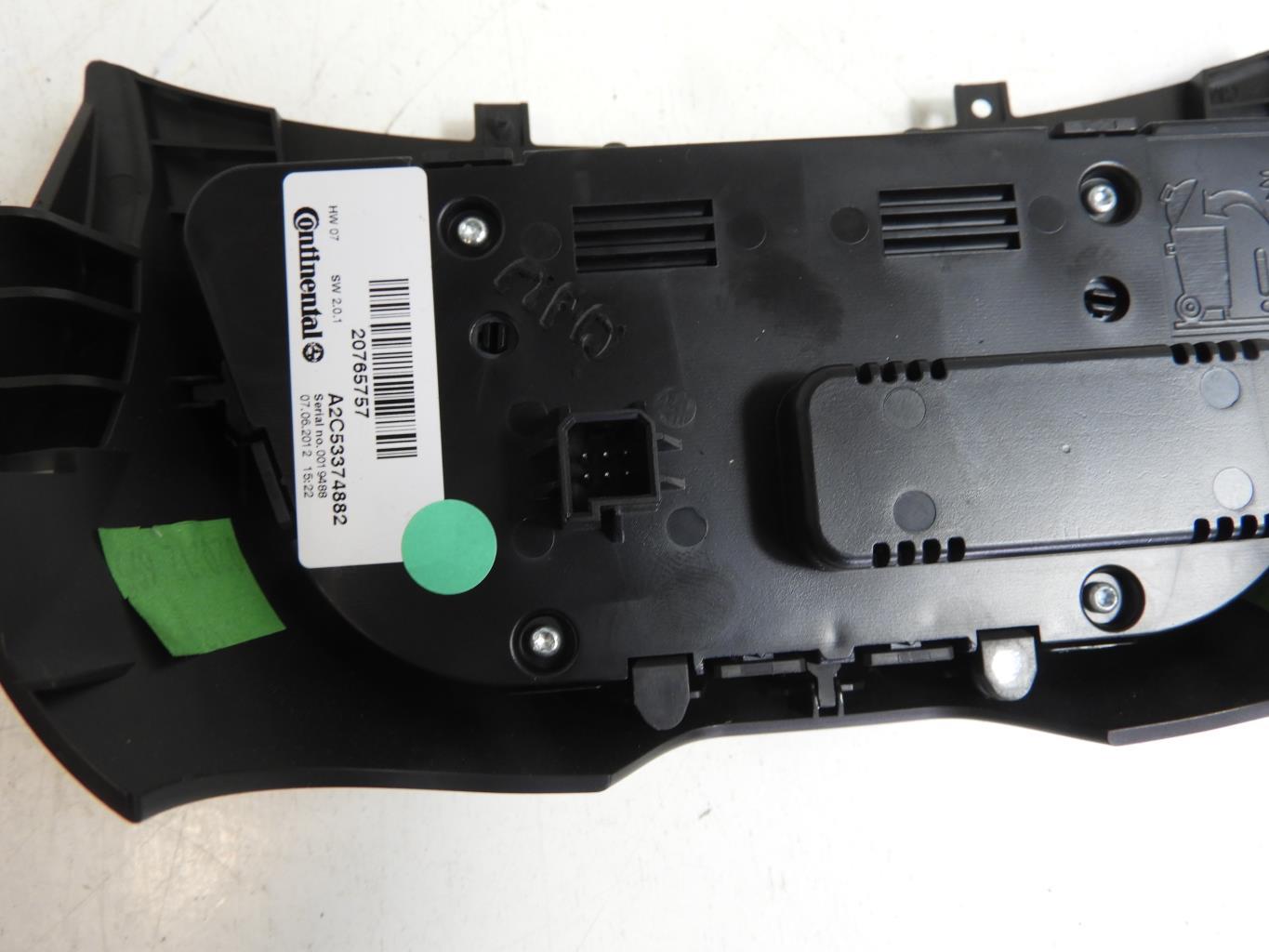 Commande chauffage OPEL ZAFIRA TOURER C PHASE 1 Diesel - 1