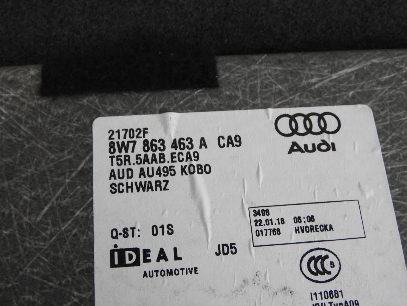 Tapis de sol AUDI A5 2 CABRIO S5 PHASE 2 Essence - 1