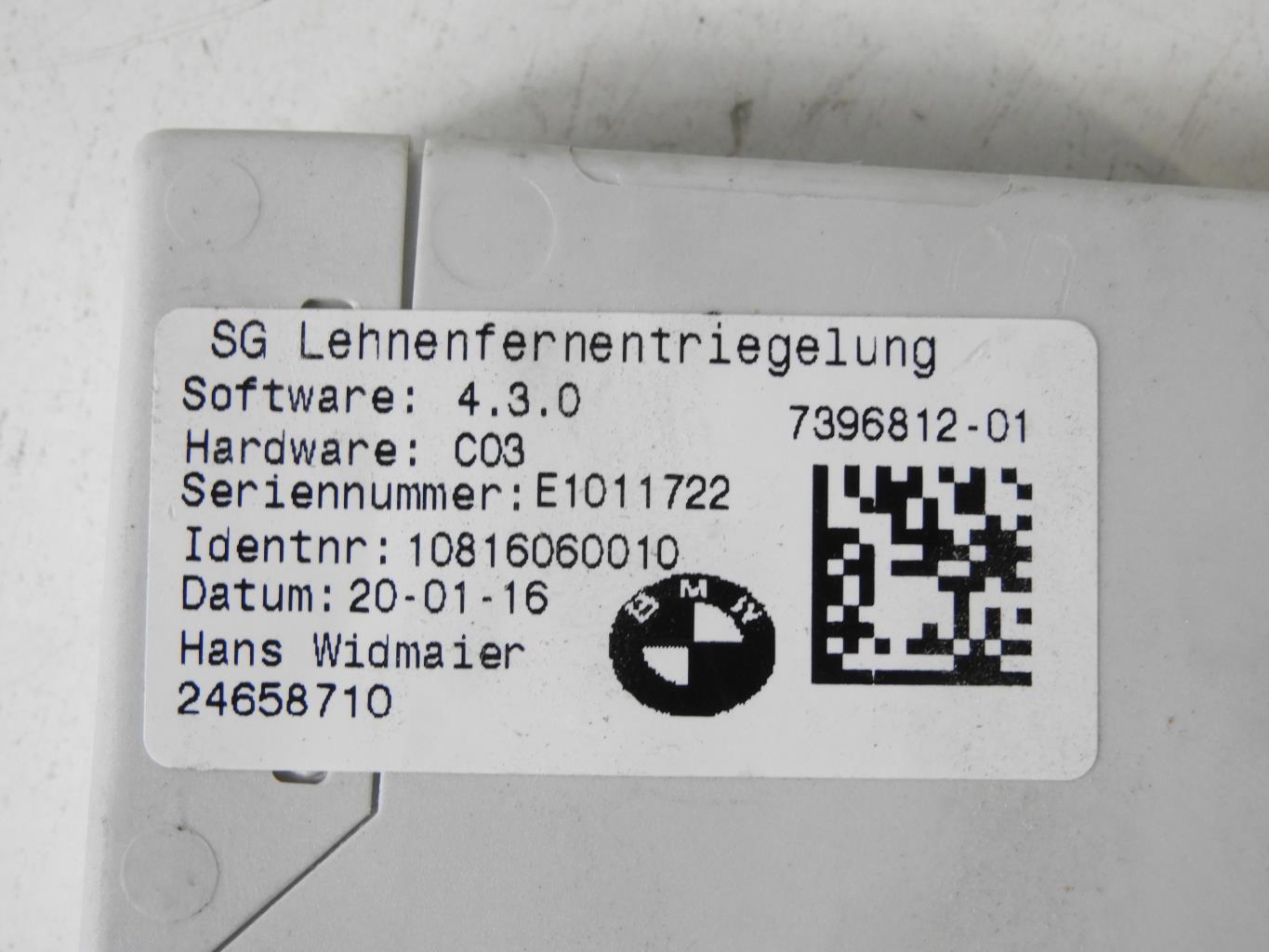 Centralina BMW X1 F48 PHASE 1 Diésel - 1