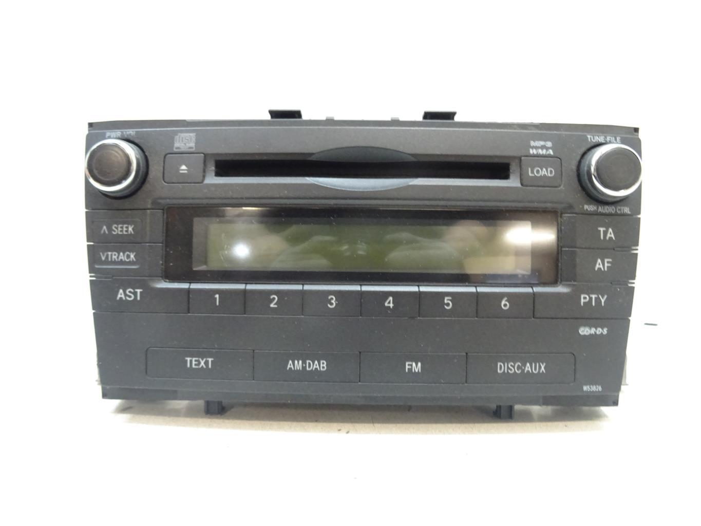Autoradio originale TOYOTA AVENSIS 3 PHASE 1 BREAK Diésel - 1
