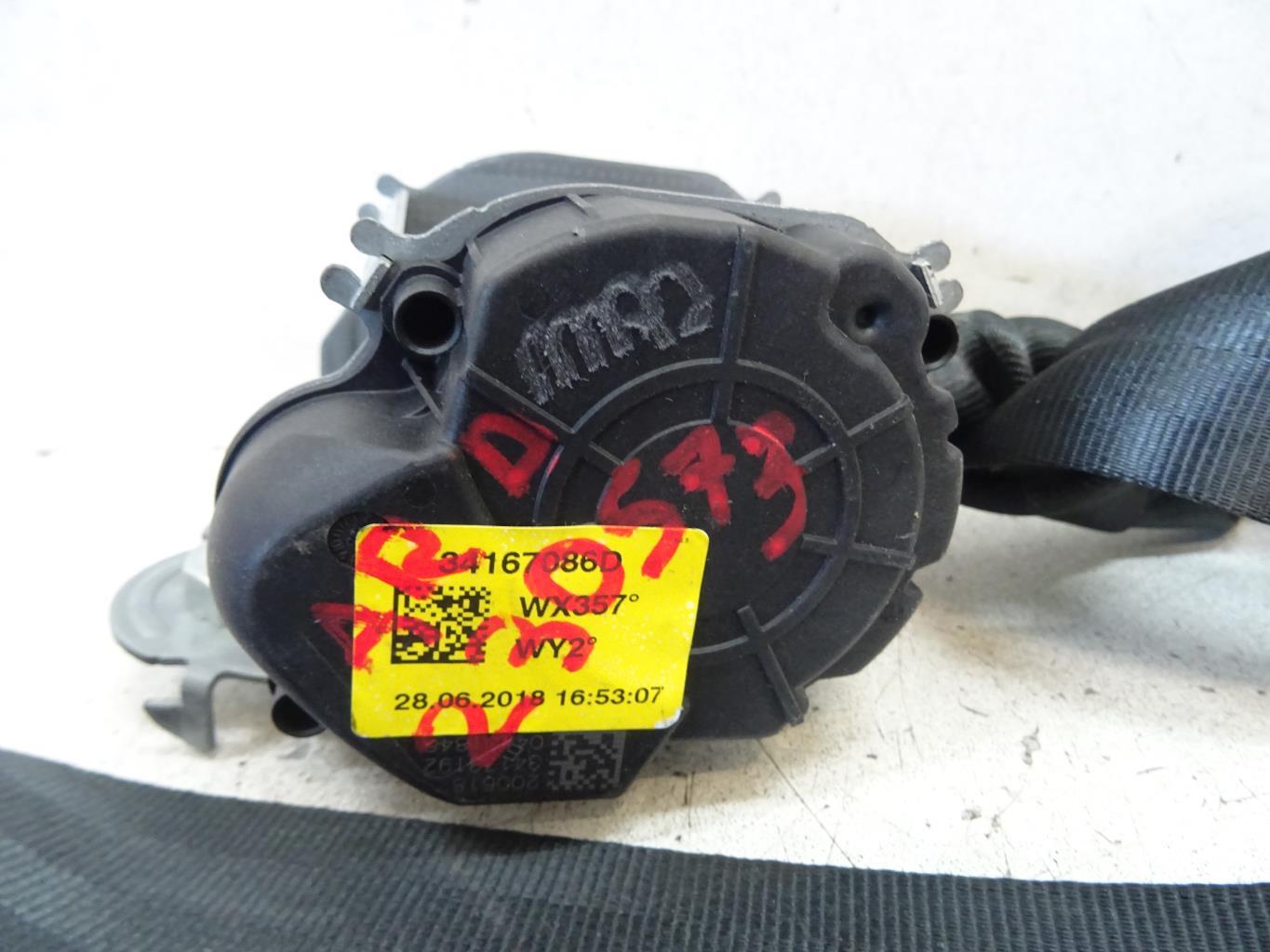 Cintura di sicurezza posteriore destra RENAULT TWINGO 3 PHASE 1 Gasolina - 1