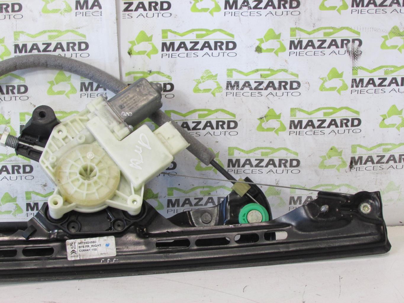 Alzacristalli elettrico anteriore destro CITROEN C4 PICASSO 2 PHASE 1 Gasolina - 1
