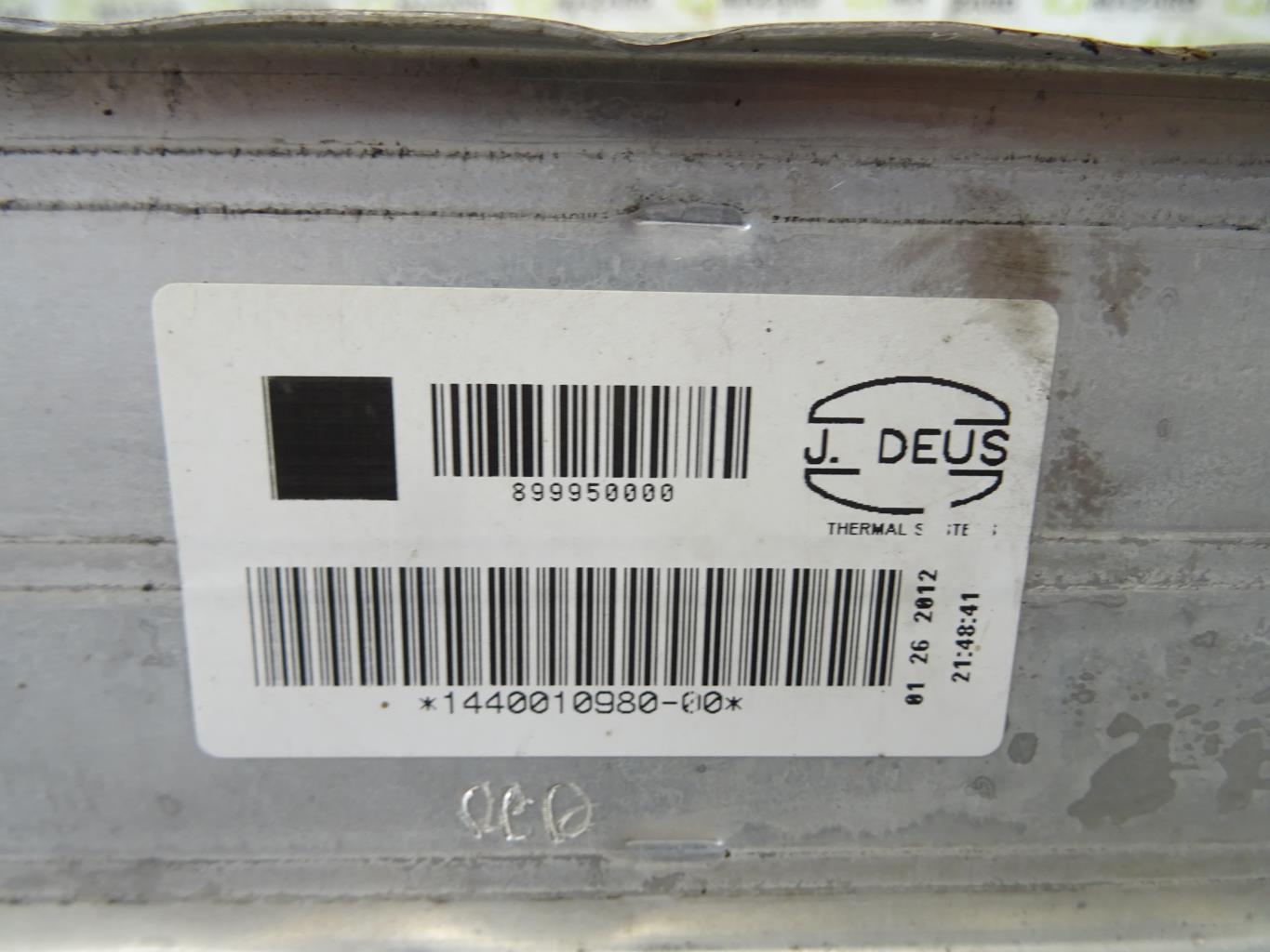 Echangeur air (Intercooler) PEUGEOT EXPERT 2 Diesel - 1