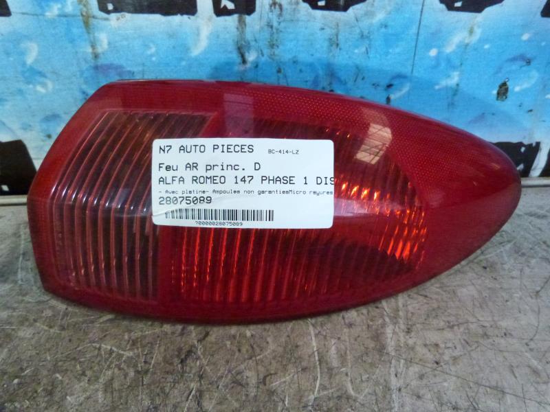 Fanale posteriore principale destro (luci) ALFA ROMEO 147 PHASE 1 Gasolina - 1