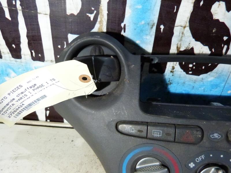 Commande chauffage TOYOTA YARIS 1 PHASE 1 Essence - 1