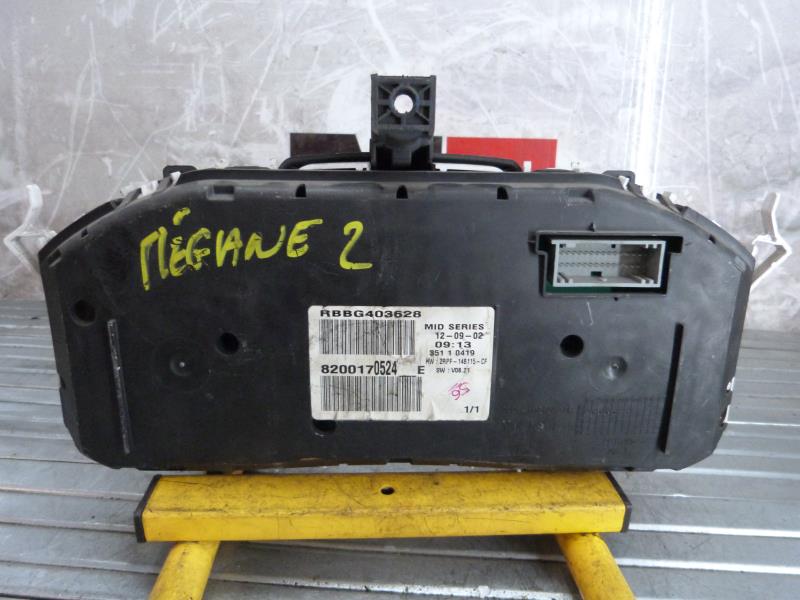 Compteur RENAULT MEGANE 2 PHASE 1  - 1