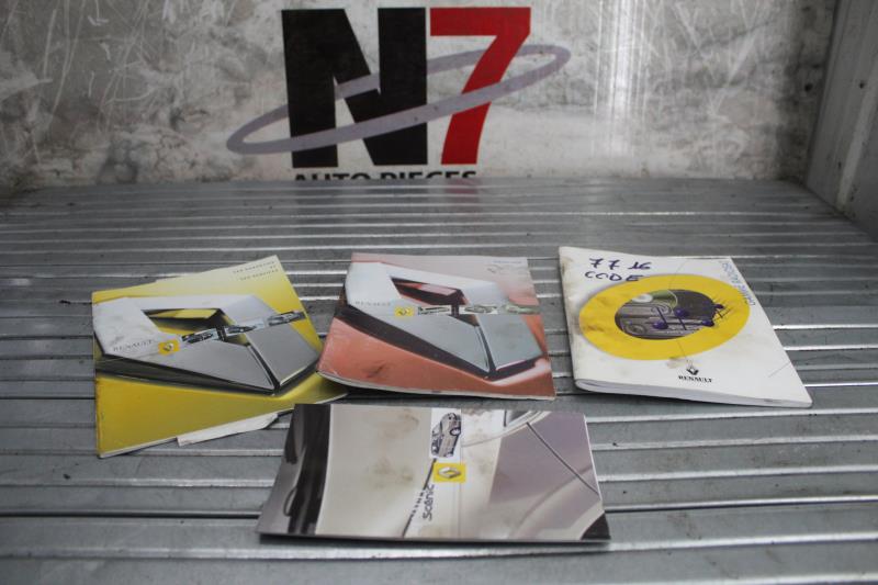 Notice d'utilisation RENAULT SCENIC 2 PHASE 1 Essence - 1