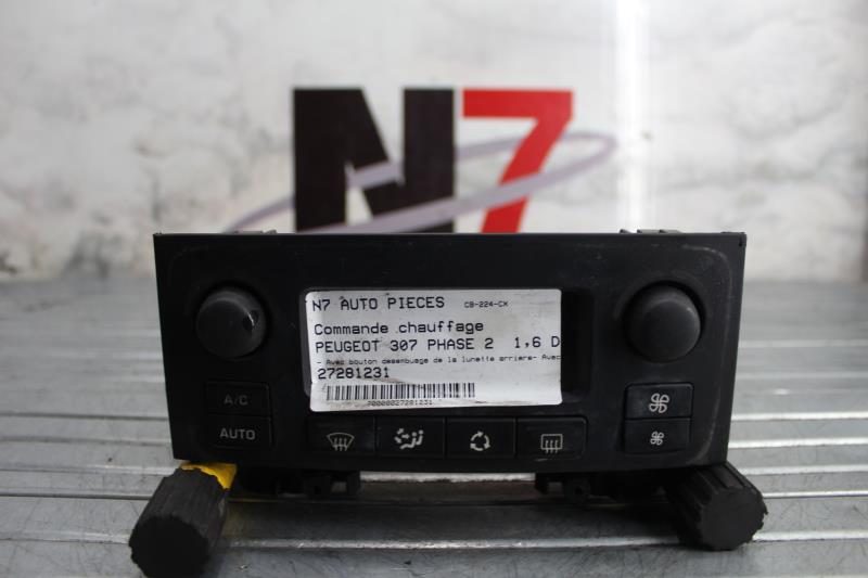 Commande chauffage PEUGEOT 307 PHASE 1 Diesel - 1