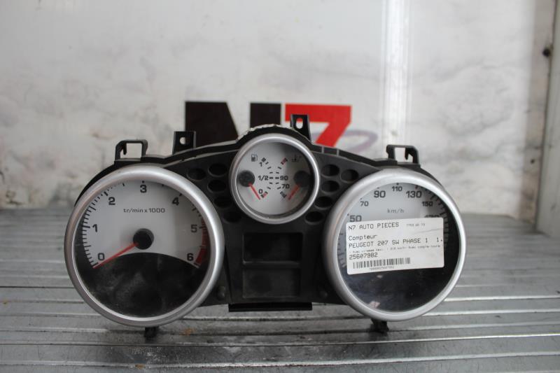 Compteur PEUGEOT 207 PHASE 1 BREAK Diesel - 1