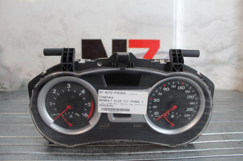 Compteur RENAULT CLIO 3 PHASE 1 Diesel - 1