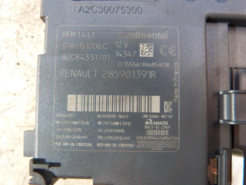 Lettore schede (bloccasterzo) RENAULT CLIO 4 PHASE 1 BREAK Gasolina - 1