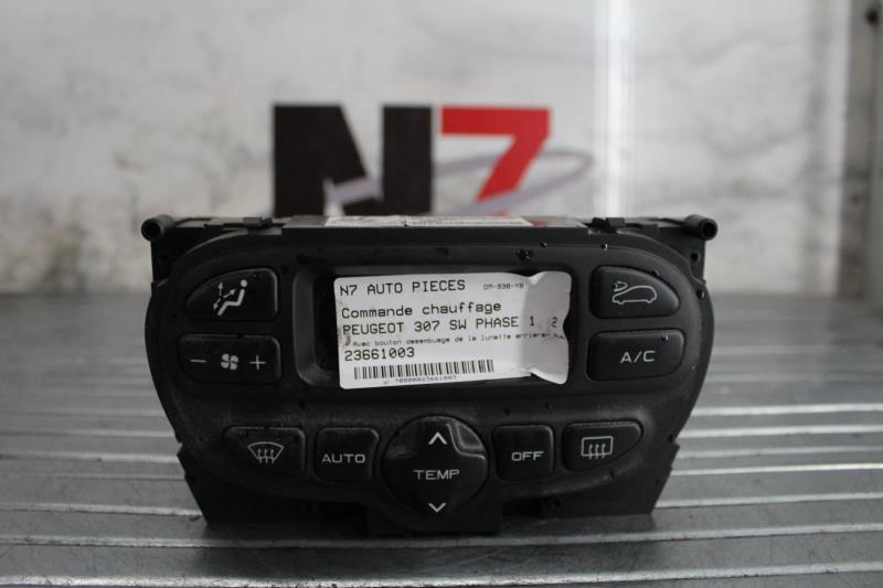 Commande chauffage PEUGEOT 307 PHASE 1 BREAK Diesel - 1