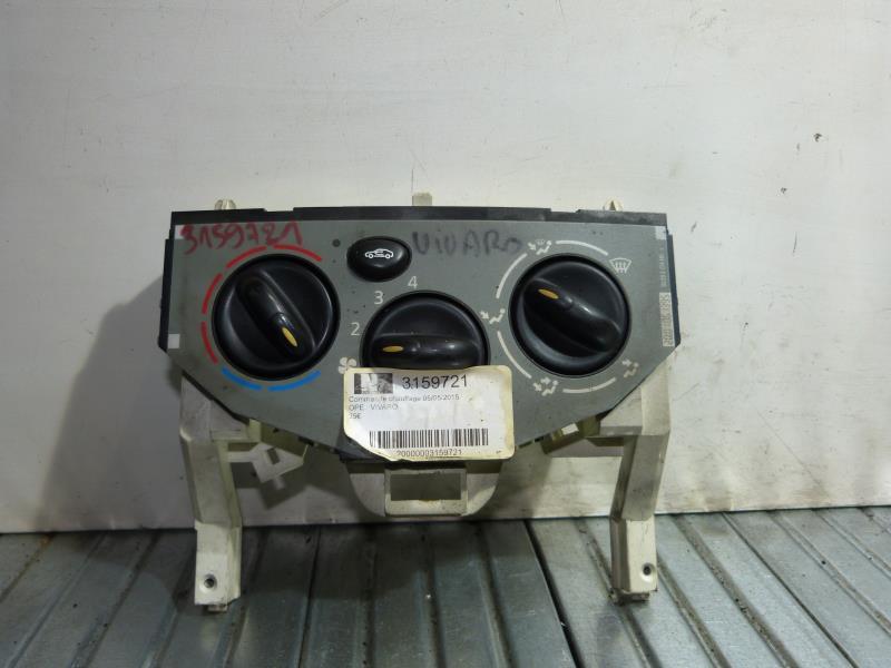 Commande chauffage OPEL VIVARO 1 PHASE 1 Diesel - 1