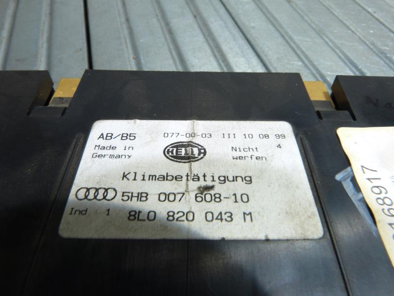 Commande chauffage AUDI A3 1 PHASE 1  - 1