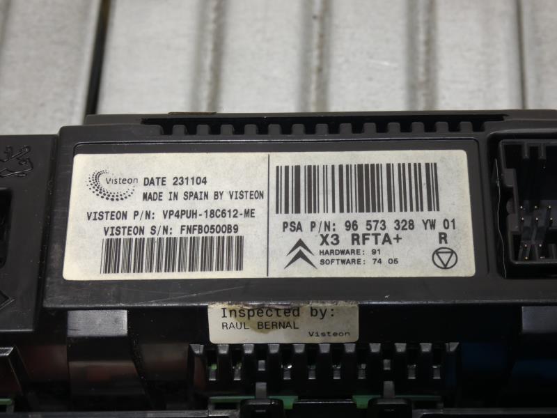 Commande chauffage CITROEN C5 1 PHASE 2 Essence - 1